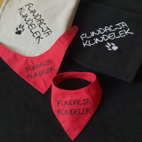 apaszka dla psa na zamówienie